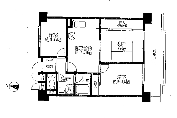 メゾンドール住吉北中古マンション